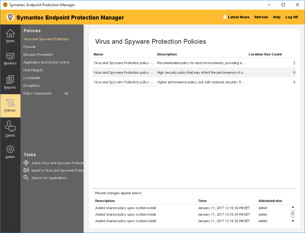 symantec endpoint protection new version