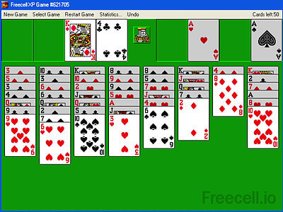 xp version of spider solitaire